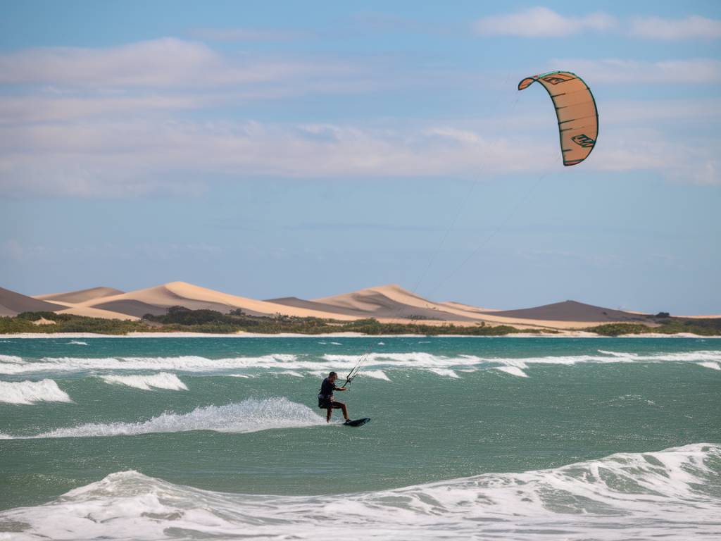 Jericoacoara: explorando o melhor do kitesurf no Brasil